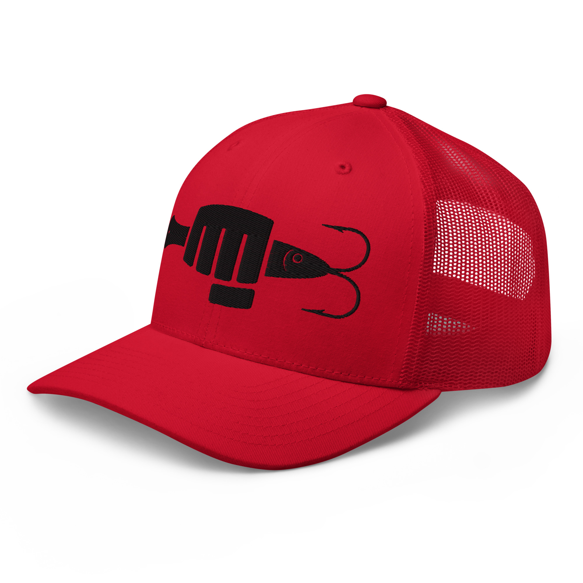 FIST PUNCH & JIGGER (Stylized Black) Trucker Cap - Image 25