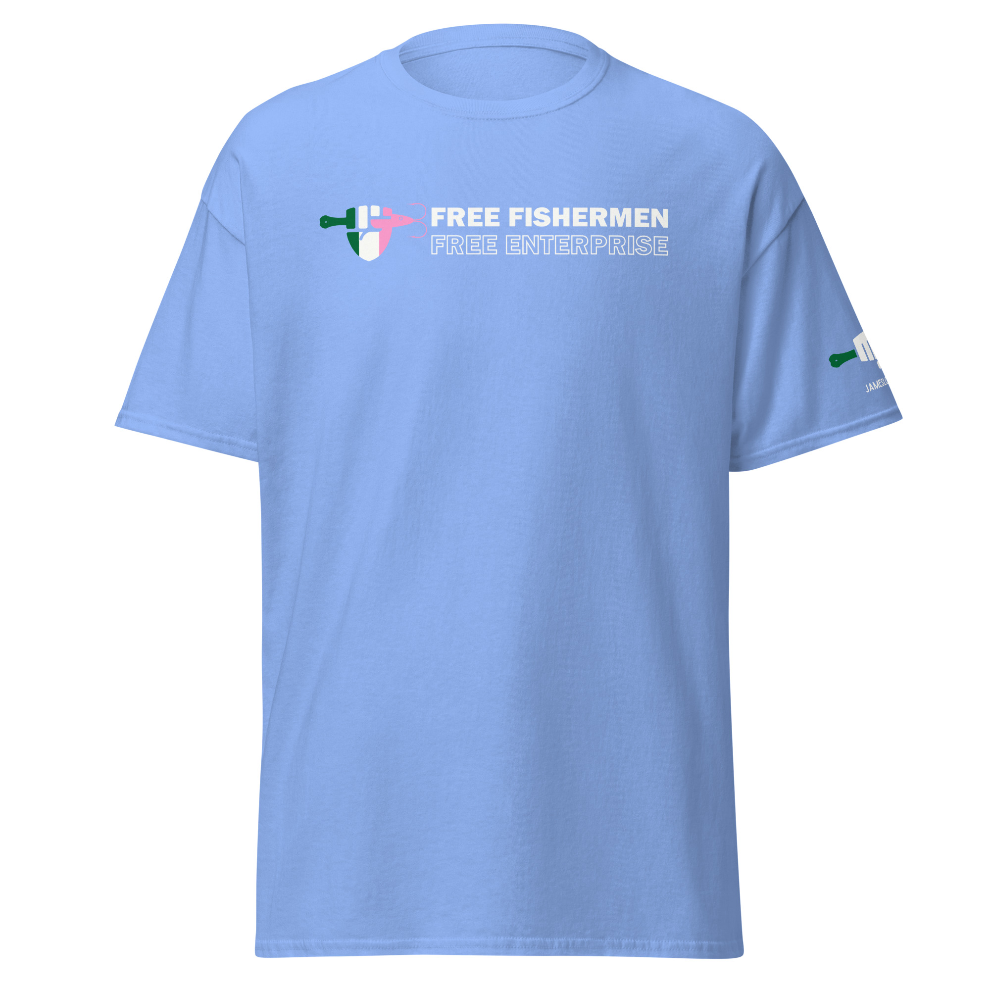 FIST & JIGGER: FREE FISHERMEN FREE ENTERPRISE (Republic Logo) Unisex classic tee - Image 29
