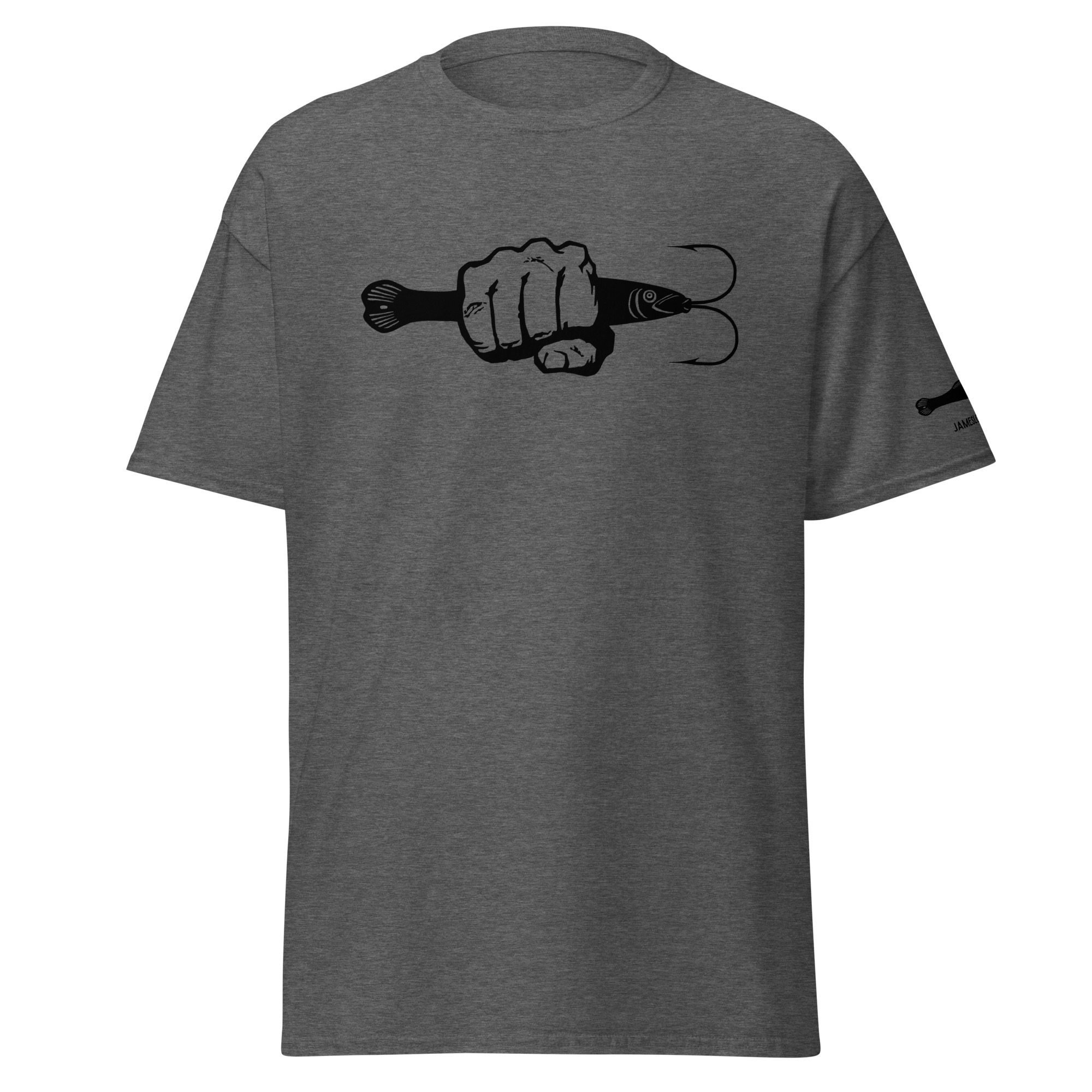 FIST PUNCH & JIGGER (Black) Unisex classic tee - Image 6