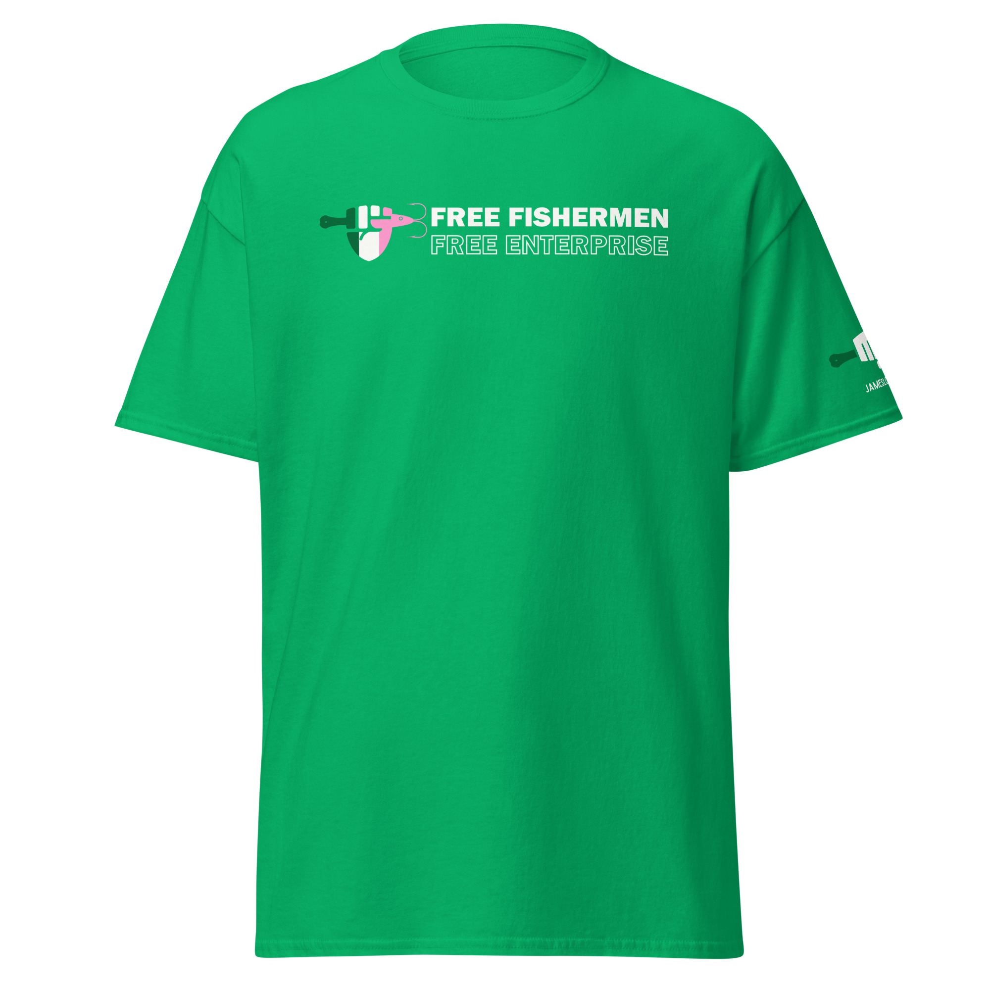 FIST & JIGGER: FREE FISHERMEN FREE ENTERPRISE (Republic Logo) Unisex classic tee - Image 27