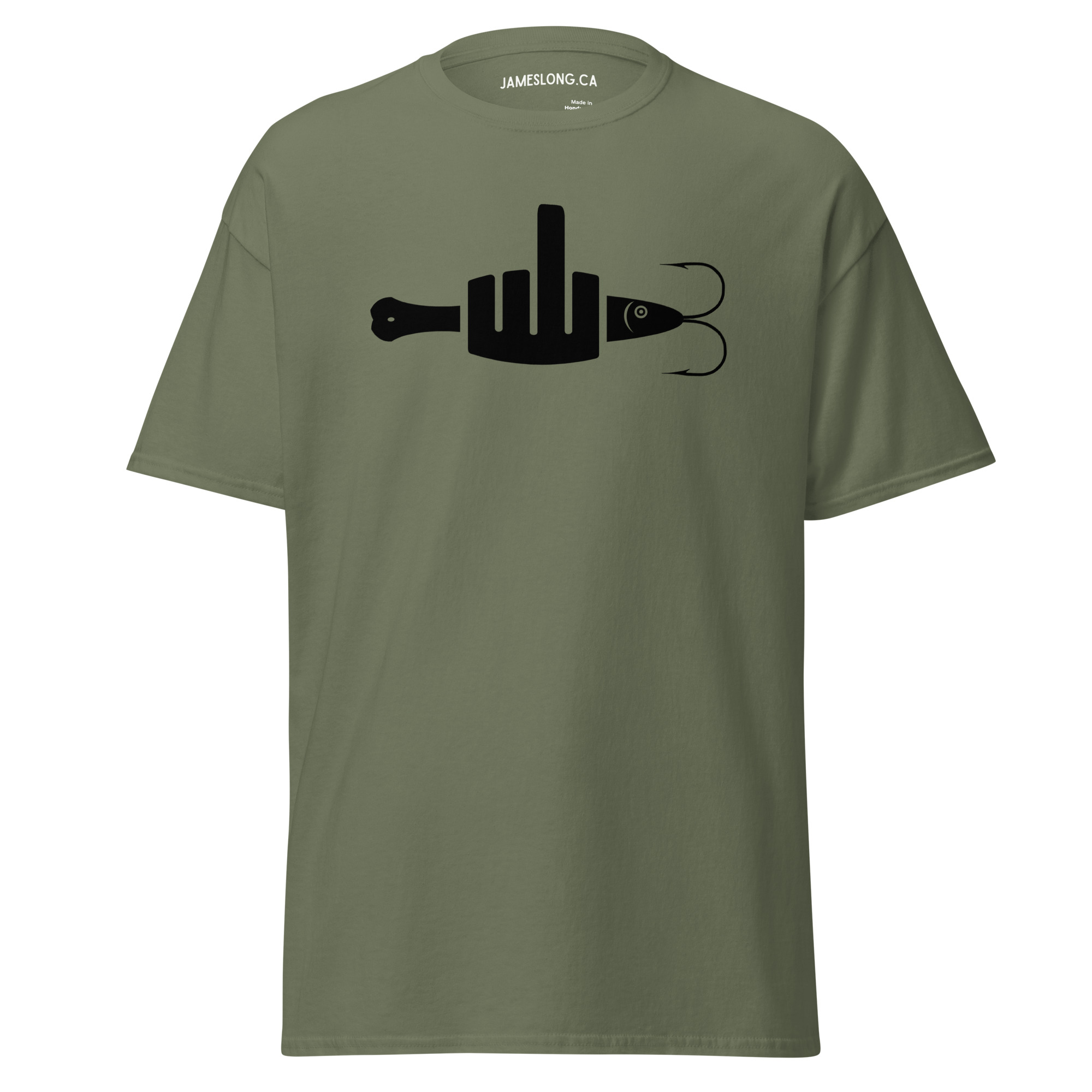 FINGER & JIGGER Stylized (Black Logo) Unisex classic tee - Image 5