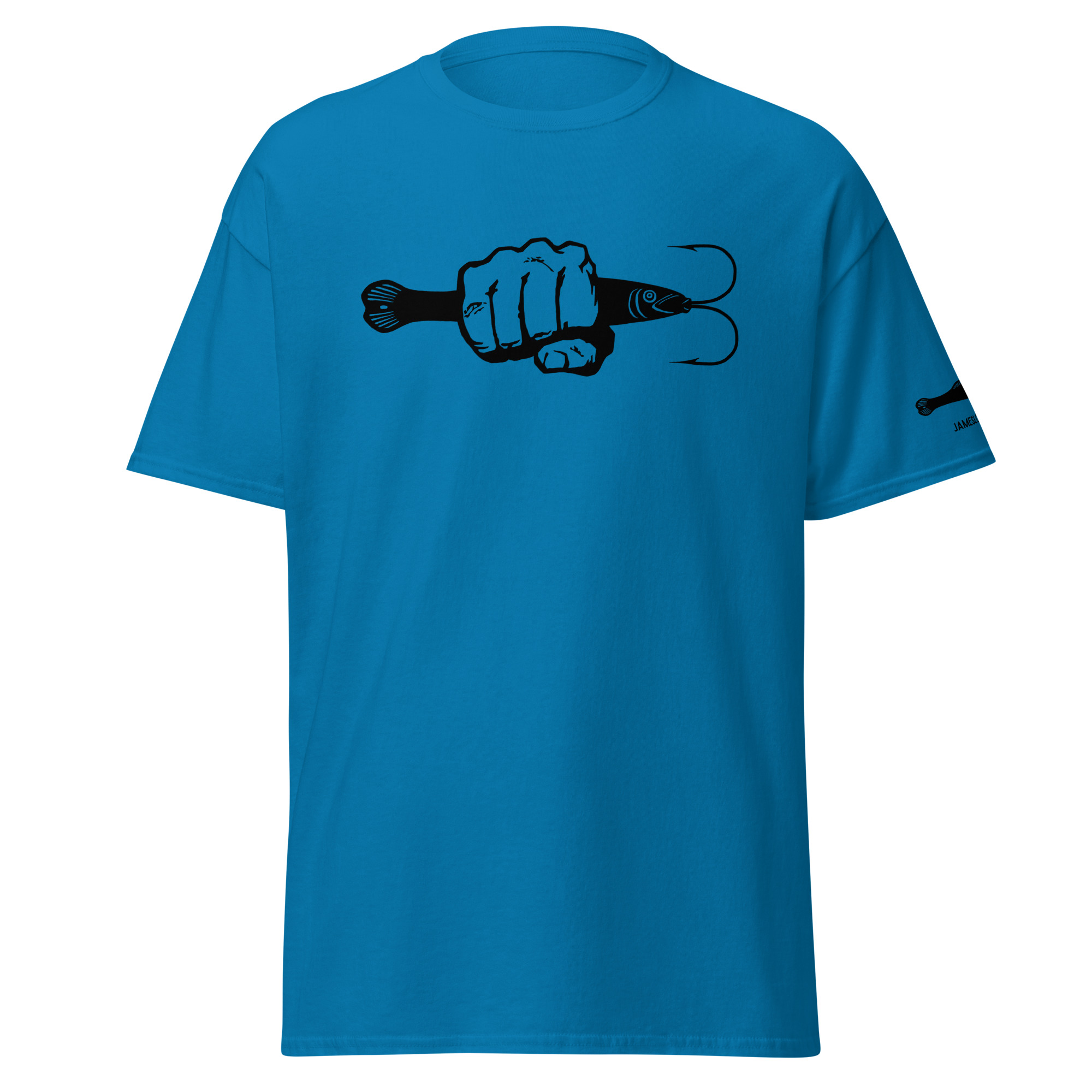 FIST PUNCH & JIGGER (Black) Unisex classic tee - Image 10