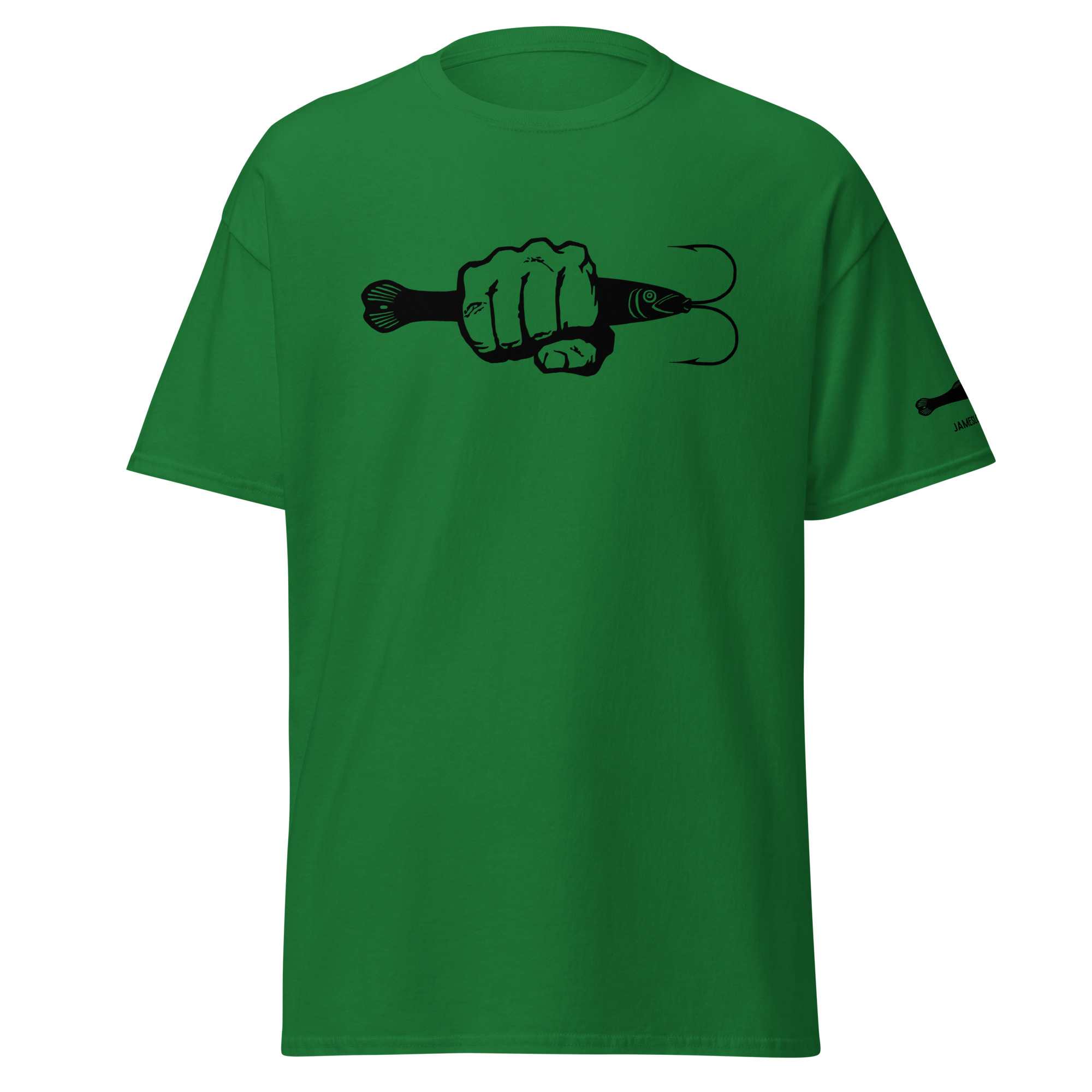 FIST PUNCH & JIGGER (Black) Unisex classic tee - Image 8
