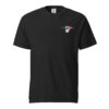 FIST & JIGGER: REPUBLIC (Embroidered Front, Print on Back) Unisex garment-dyed heavyweight t-shirt - Image 2