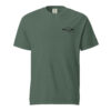 FIST PUNCH & JIGGER: Stylized (Embroidered Black) Unisex garment-dyed heavyweight t-shirt - Image 12