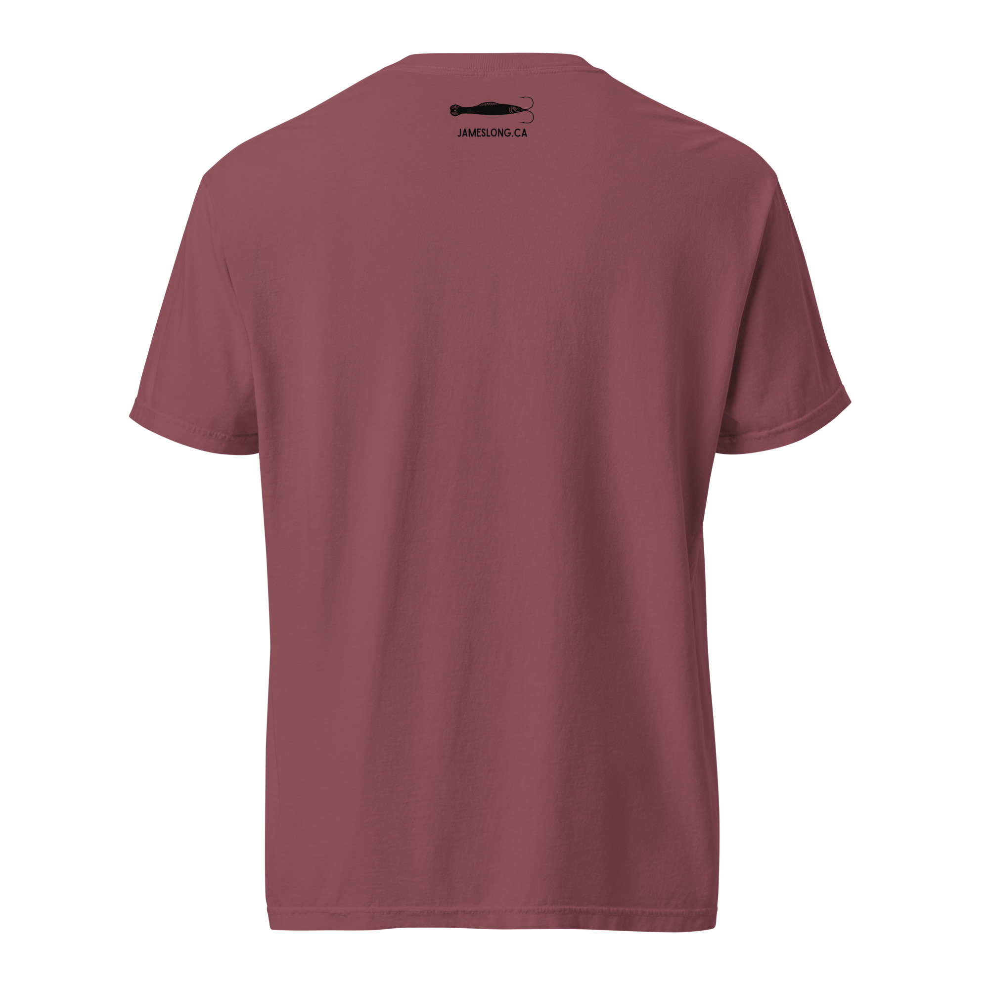 REPUBLIC OF NEWFOUNDLAND: JIGGER (Black) Unisex garment-dyed heavyweight t-shirt - Image 4
