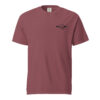 FIST PUNCH & JIGGER: Stylized (Embroidered Black) Unisex garment-dyed heavyweight t-shirt - Image 10