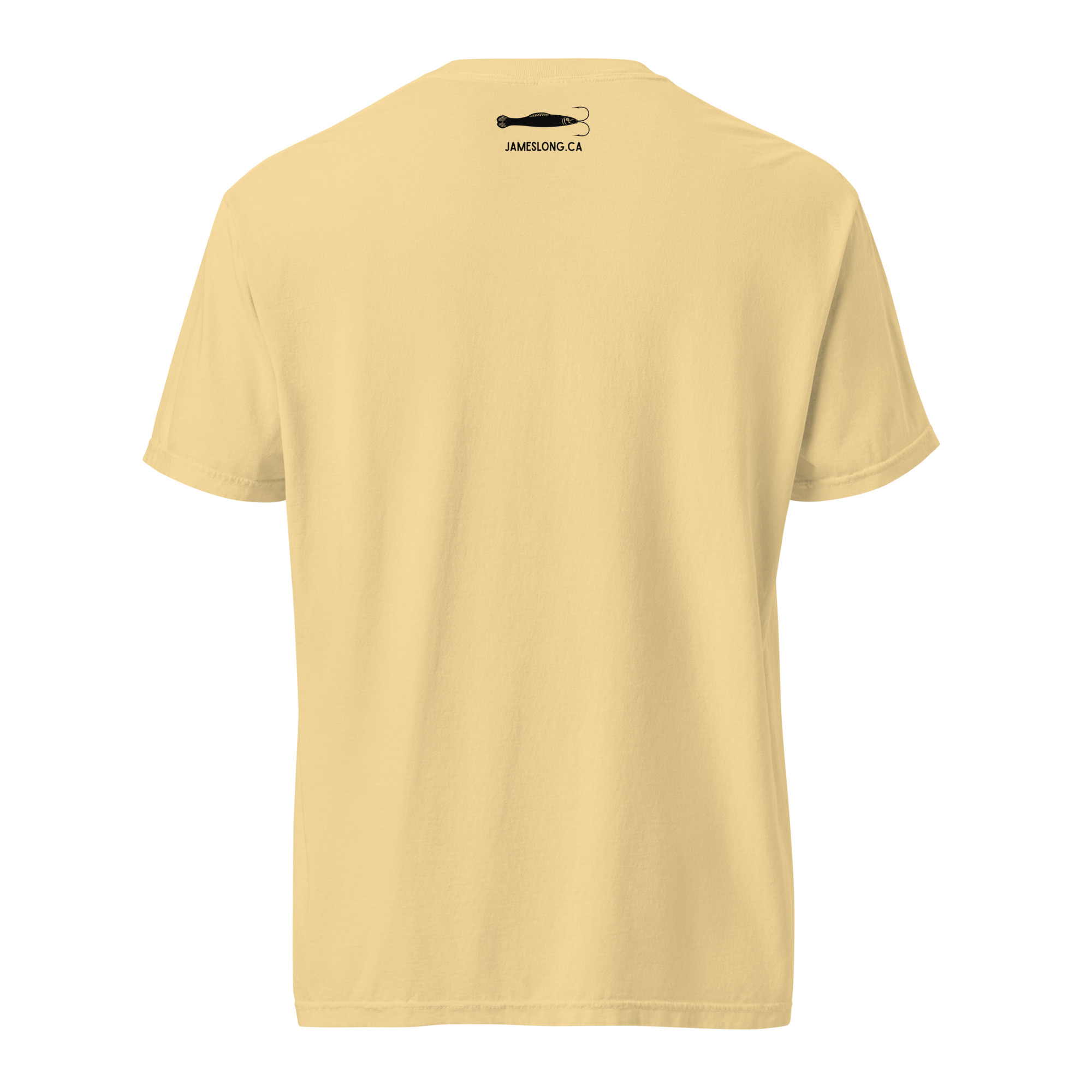 REPUBLIC OF NEWFOUNDLAND: JIGGER (Black) Unisex garment-dyed heavyweight t-shirt - Image 28