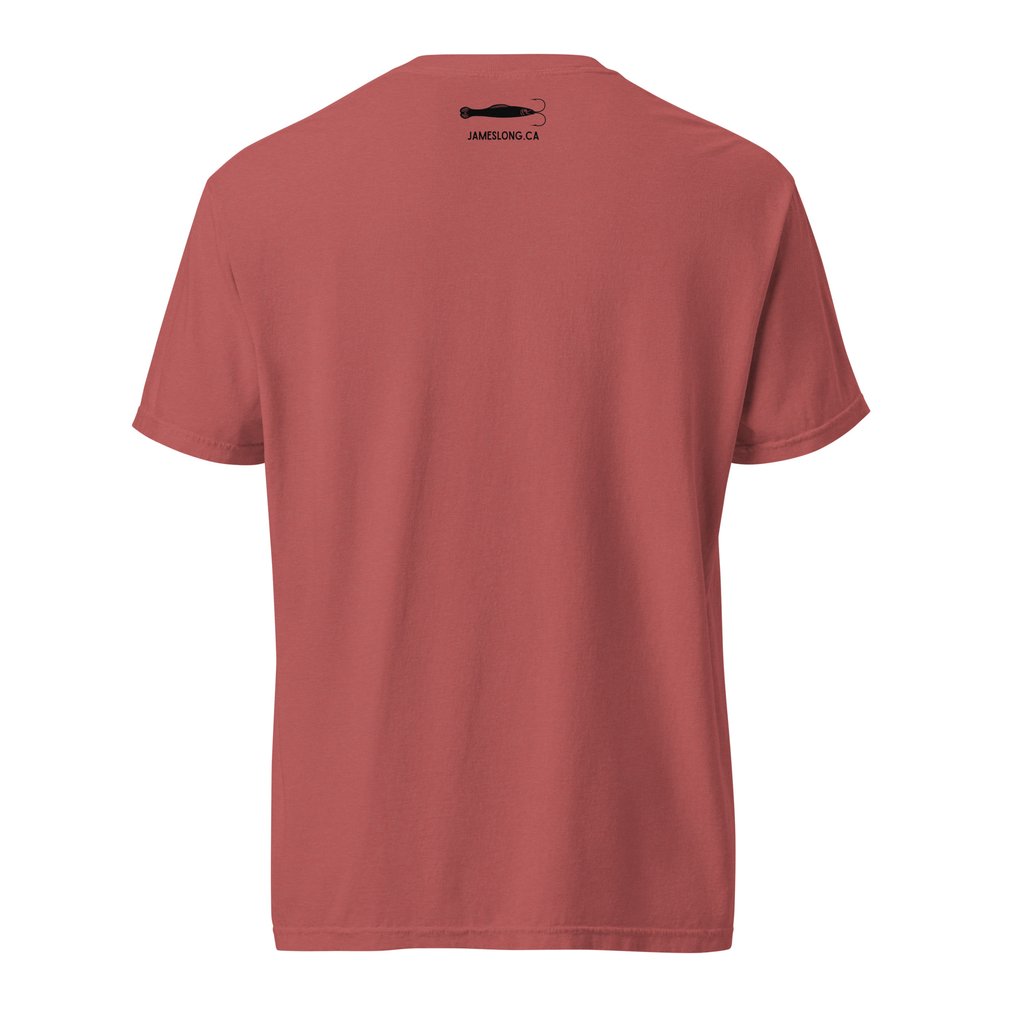 REPUBLIC OF NEWFOUNDLAND: JIGGER (Black) Unisex garment-dyed heavyweight t-shirt - Image 8