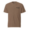 FIST PUNCH & JIGGER: Stylized (Embroidered Black) Unisex garment-dyed heavyweight t-shirt - Image 14