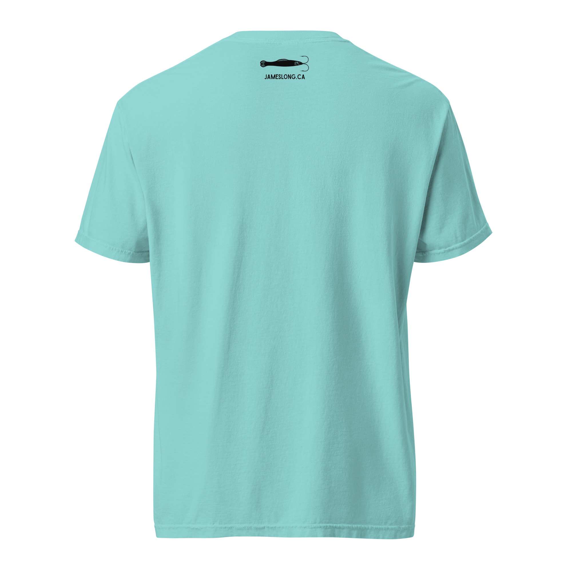 REPUBLIC OF NEWFOUNDLAND: JIGGER (Black) Unisex garment-dyed heavyweight t-shirt - Image 26