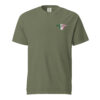 FIST & JIGGER: REPUBLIC (Embroidered Front, Print on Back) Unisex garment-dyed heavyweight t-shirt - Image 17