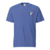 FIST & JIGGER: REPUBLIC (Embroidered Front, Print on Back) Unisex garment-dyed heavyweight t-shirt - Image 15