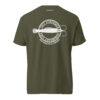 FIST & JIGGER: REPUBLIC (Embroidered Front, Print on Back) Unisex garment-dyed heavyweight t-shirt - Image 8