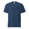 FIST PUNCH & JIGGER: Stylized (Embroidered Black) Unisex garment-dyed heavyweight t-shirt - Image 6