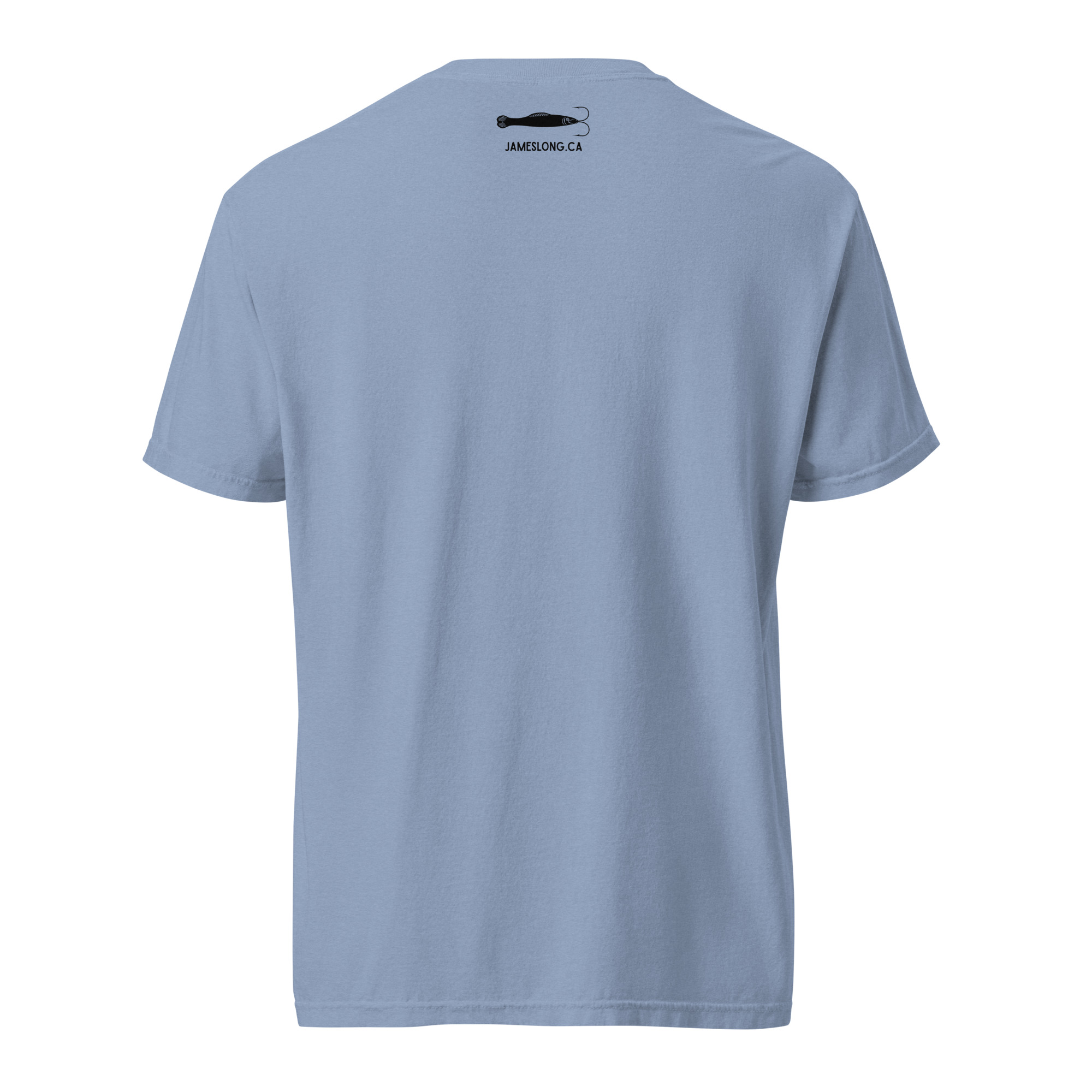 REPUBLIC OF NEWFOUNDLAND: JIGGER (Black) Unisex garment-dyed heavyweight t-shirt - Image 22